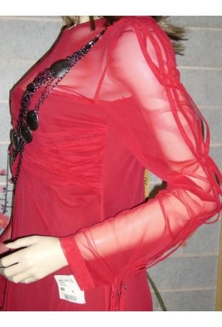 Automne 2009 : robe cocktail STQ rouge (année 2008)