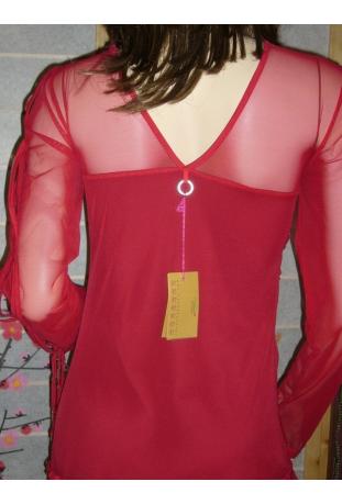 Automne 2009 : robe cocktail STQ rouge (année 2008)