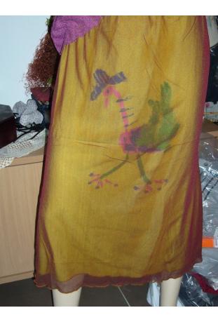 SHOP NEWS 2010 : suit Louise Della fruité jaune safran
