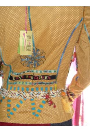 veste Save the queen modèle Pocahontas