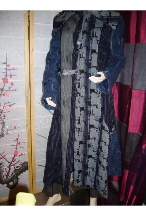 coat ohdd collection spring 2007 blue and grey