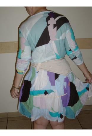 Ensemble tee-shirt et jupe courte ligne Cravatatakiller printemp